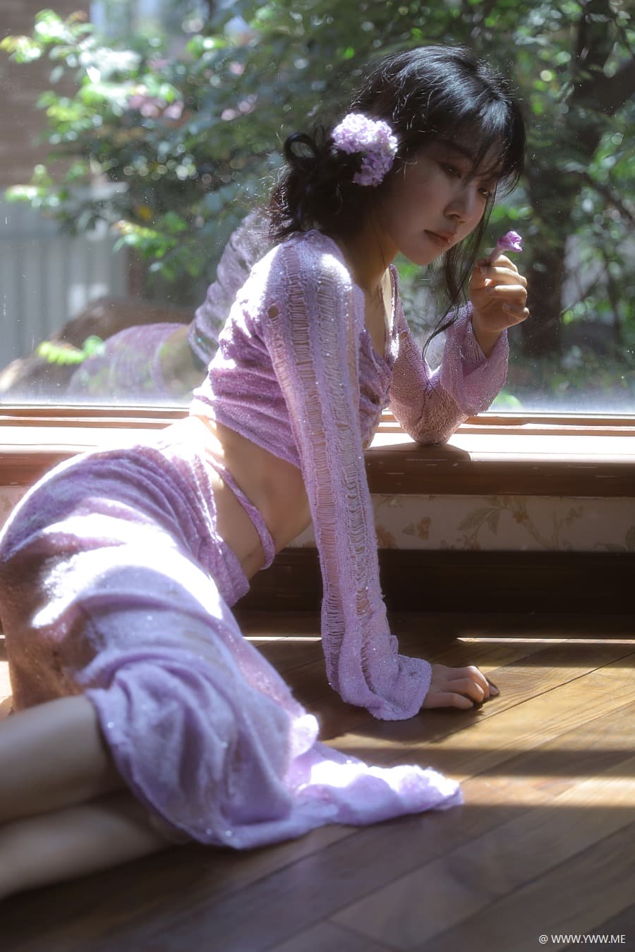 YWW.ME 椿蝶 Wendy园子模特