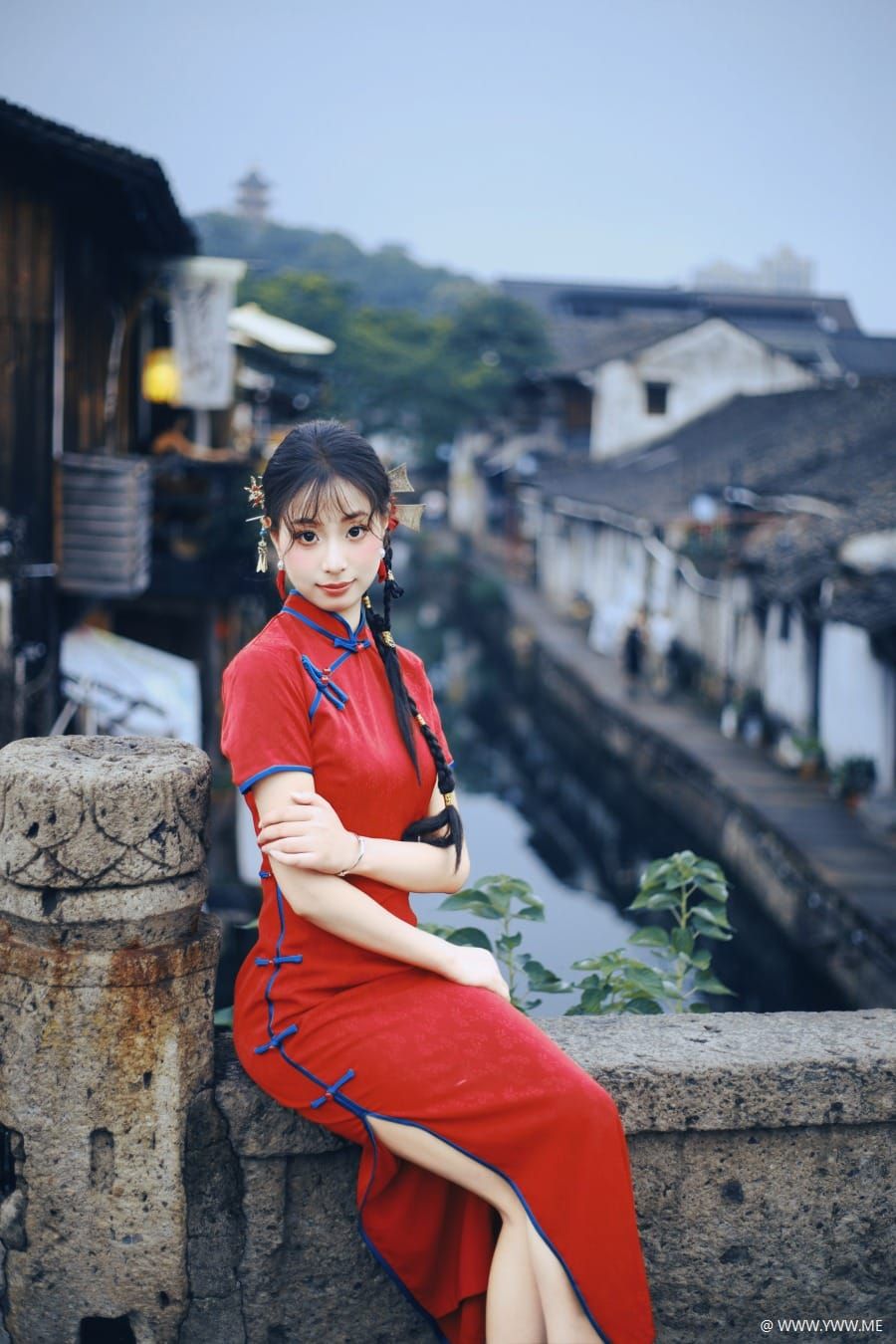 [YWW.ME] 书圣故里江南水乡旗袍 小u-2 - 像素点