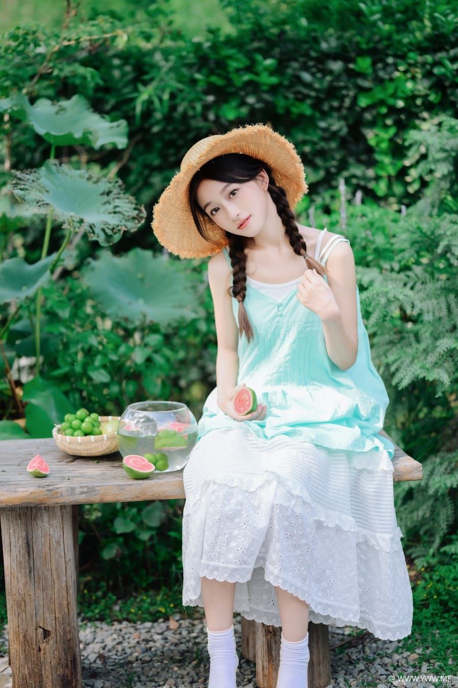 [YWW.ME] 夏日的甜蜜切片 林淼鑫-1 - 像素点
