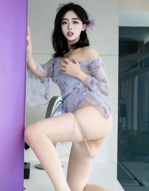 XINGYAN星颜社 VOL.409 阮福福 蓝色轻透