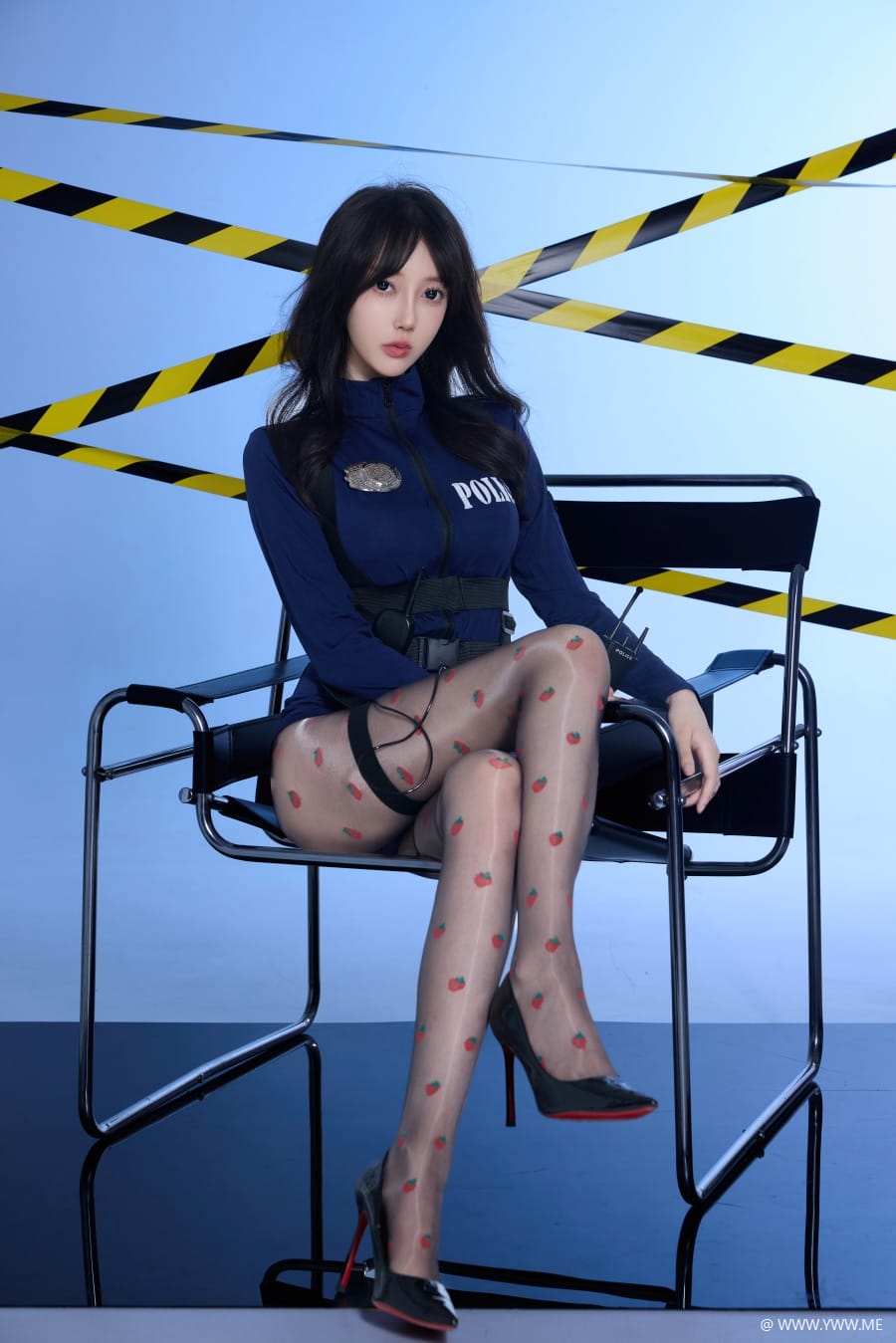 玥儿玥 – 内购无水印 NO.10544 蓝色制服