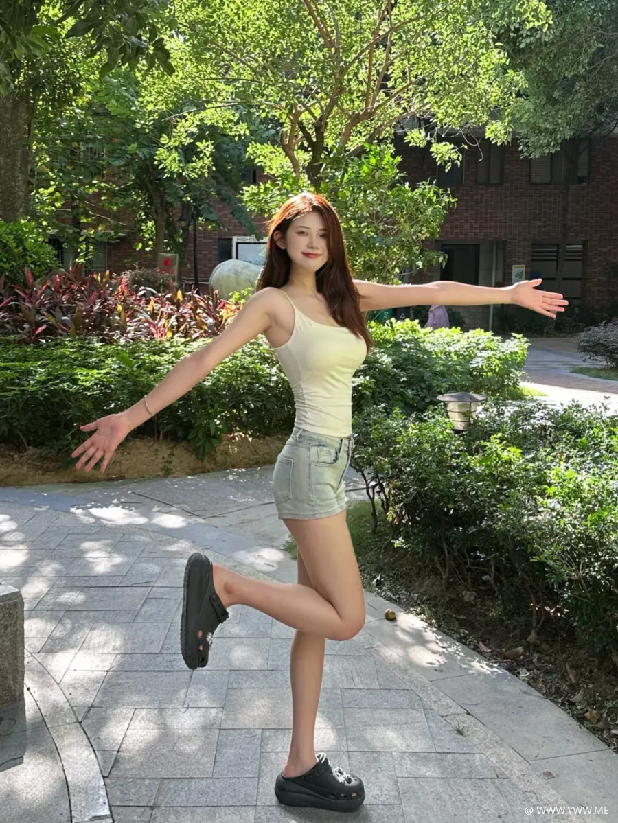 站姿全身照，这样拍，腿长好看显身材，轻松拍出大长腿-4 - 尤丝