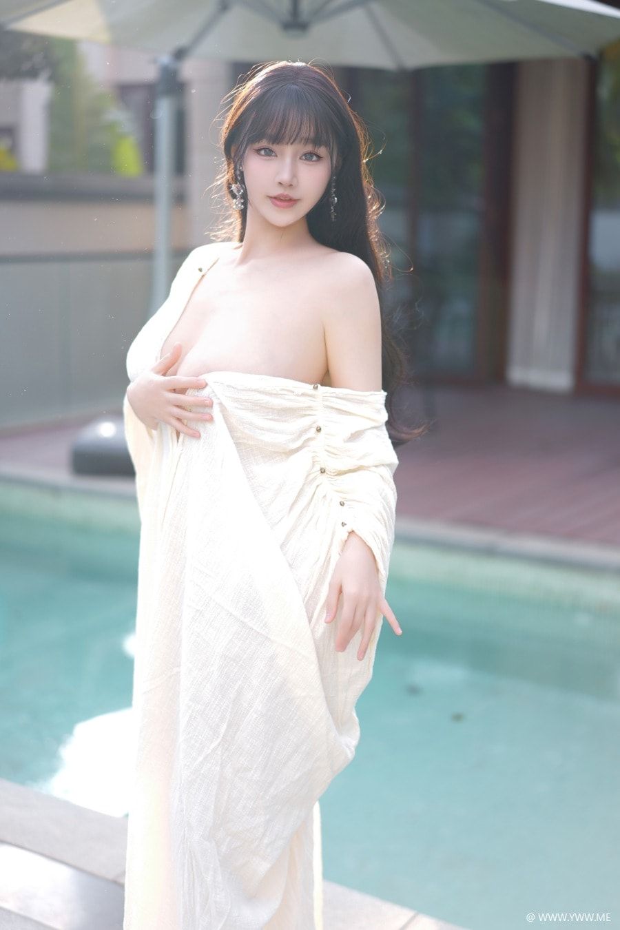 朱可儿 – 内购无水印 VOL.1185 白袍子