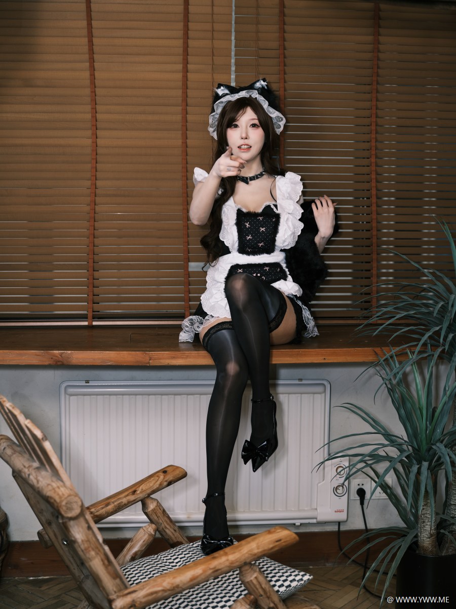[YWW.ME] 主人不在家顽皮女仆树哥的摸鱼时光 夏树友人帐-3 - 像素点