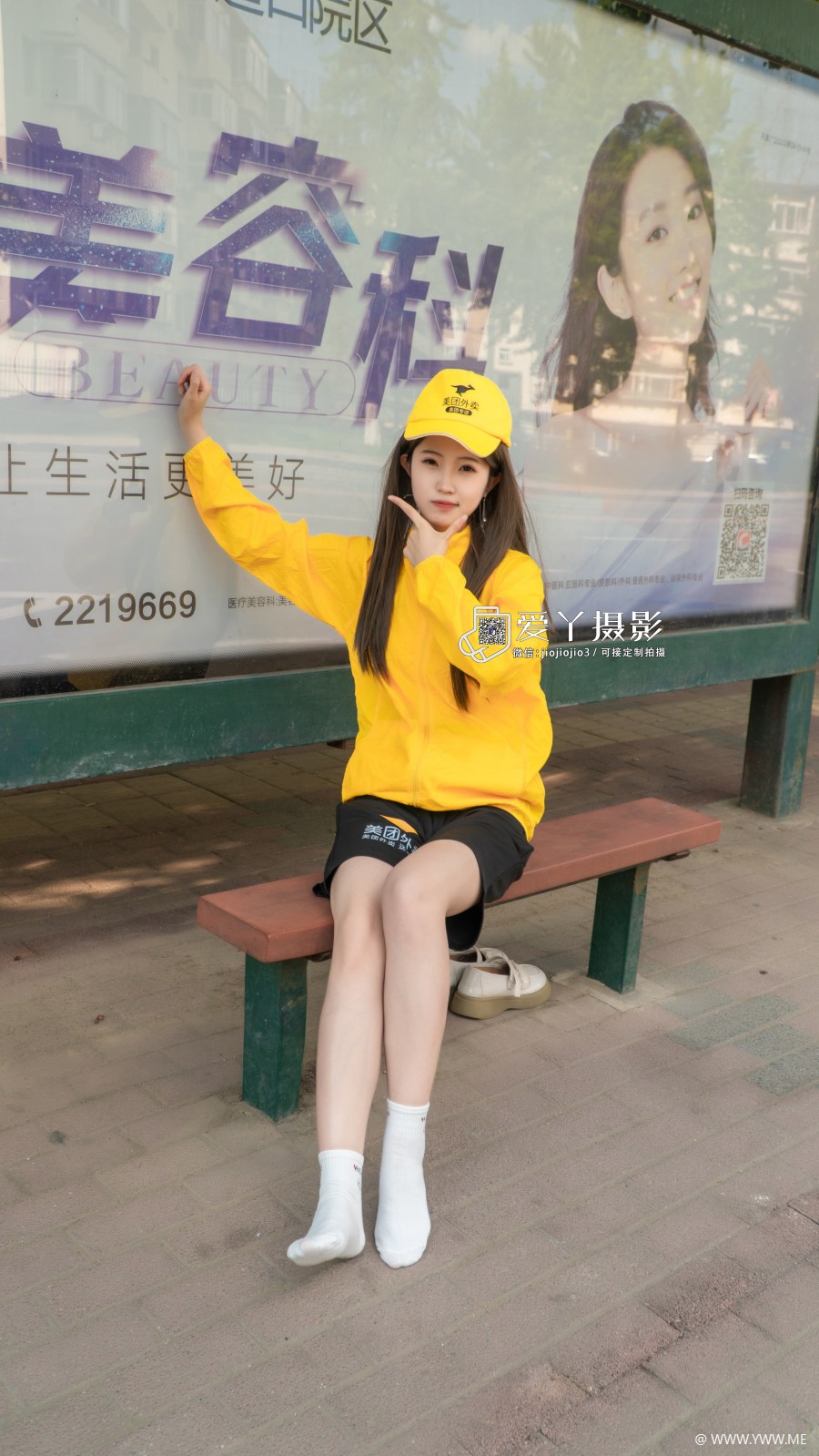 爱丫摄影 – LRZ作品 美团外卖员-4 - HDMISS
