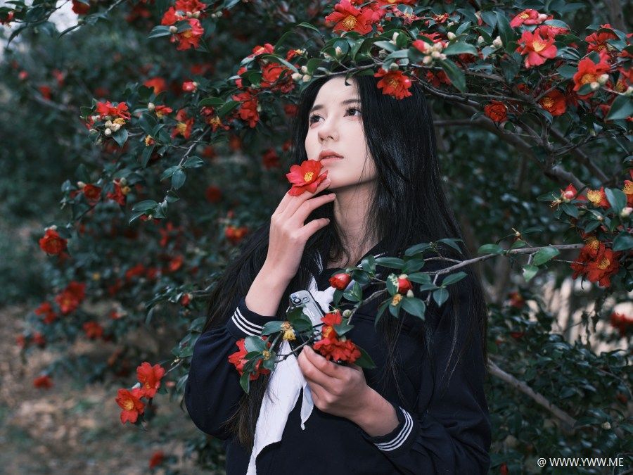 [YWW.ME] 拍山茶花的少女 Enyyyn-4 - 脱兔网