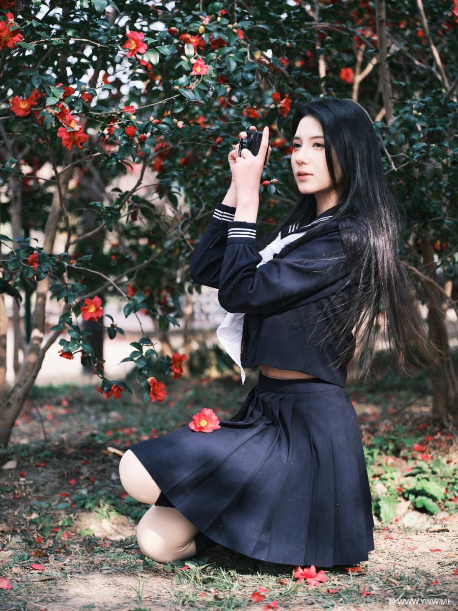 [YWW.ME] 拍山茶花的少女 Enyyyn-3 - 脱兔网