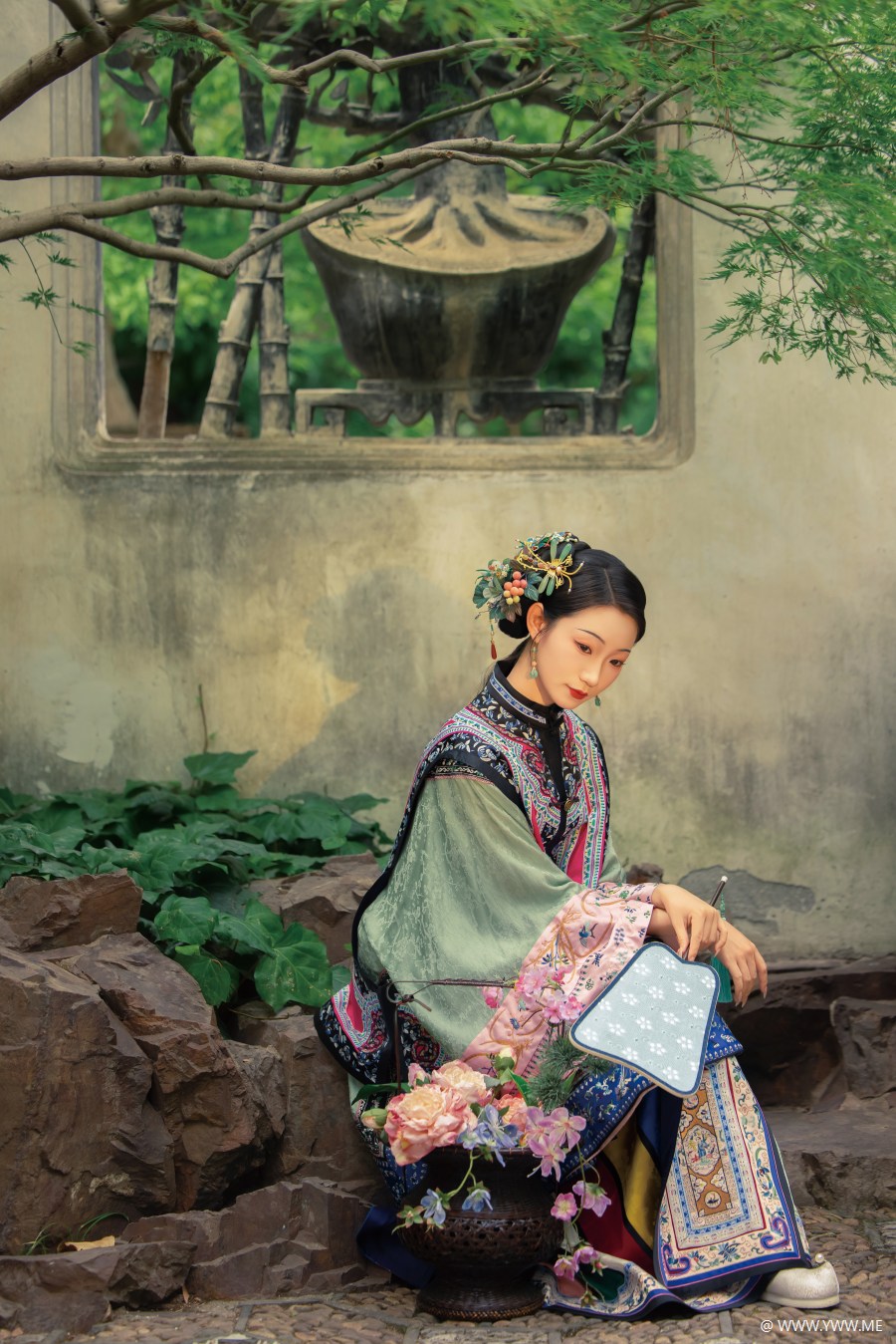 [YWW.ME] 清｜“应是绿意晓声浓” 是小芥末w-3 - HDMISS
