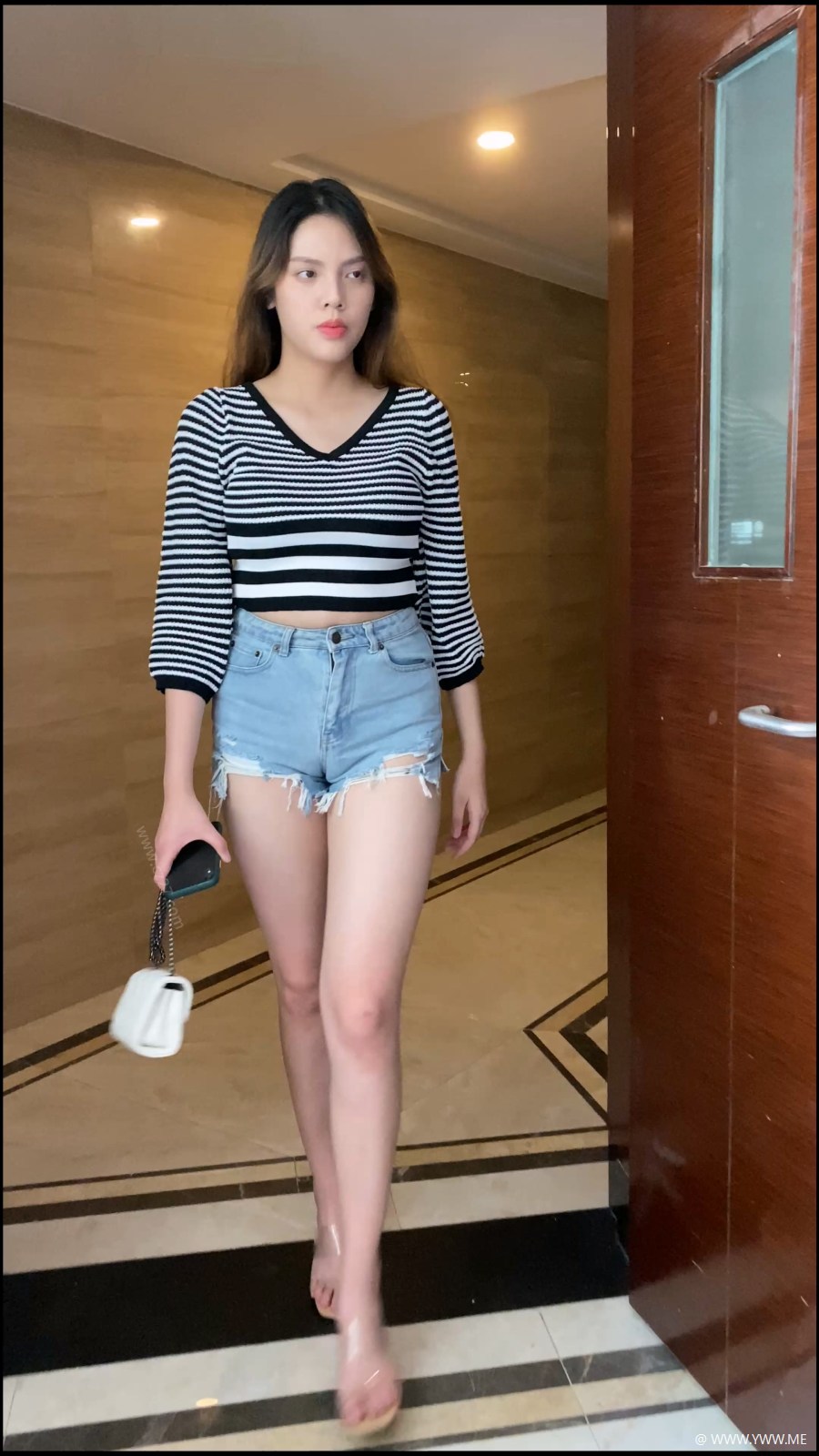 橙子摄影 – 白嫩热裤小妹（上）-3 - 尤丝