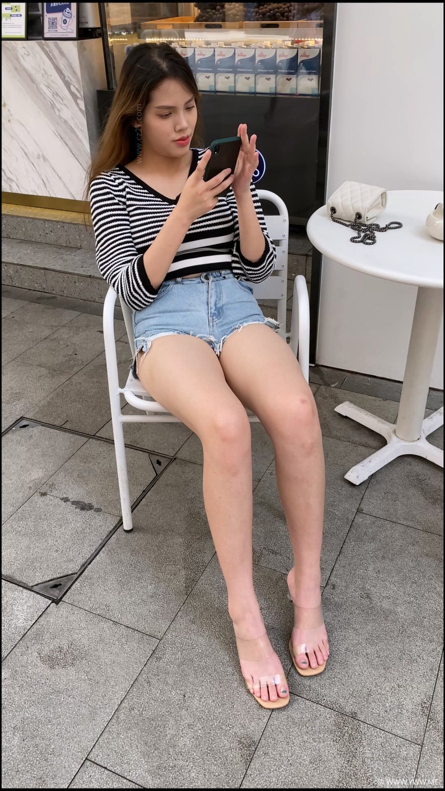 橙子摄影 – 白嫩热裤小妹（下）-2 - 脱兔网