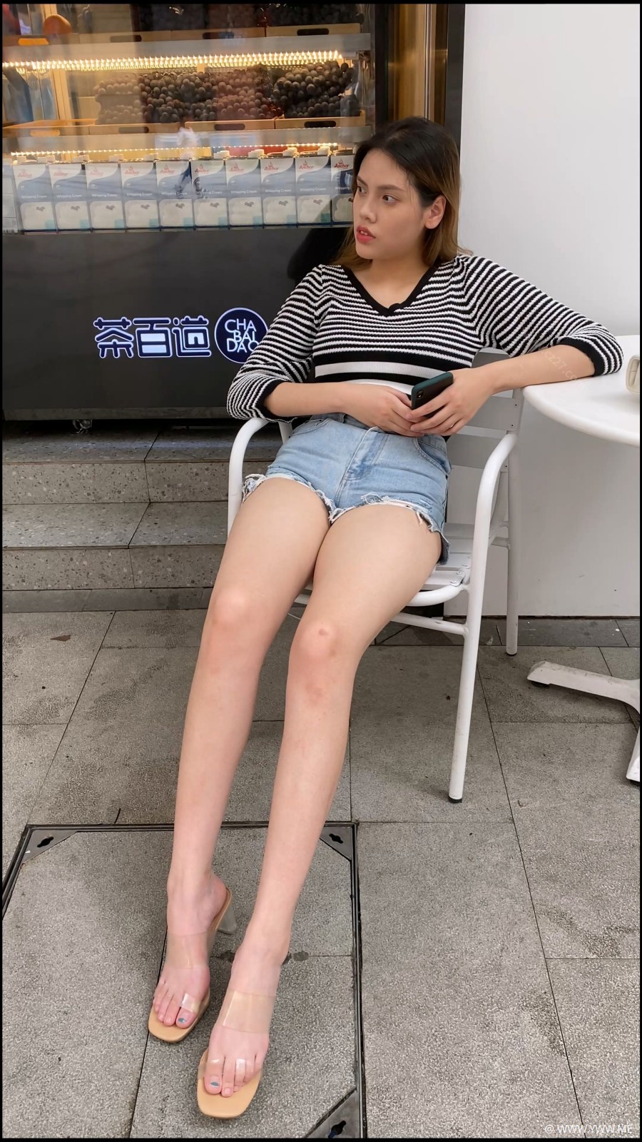 橙子摄影 – 白嫩热裤小妹（下）-3 - 脱兔网