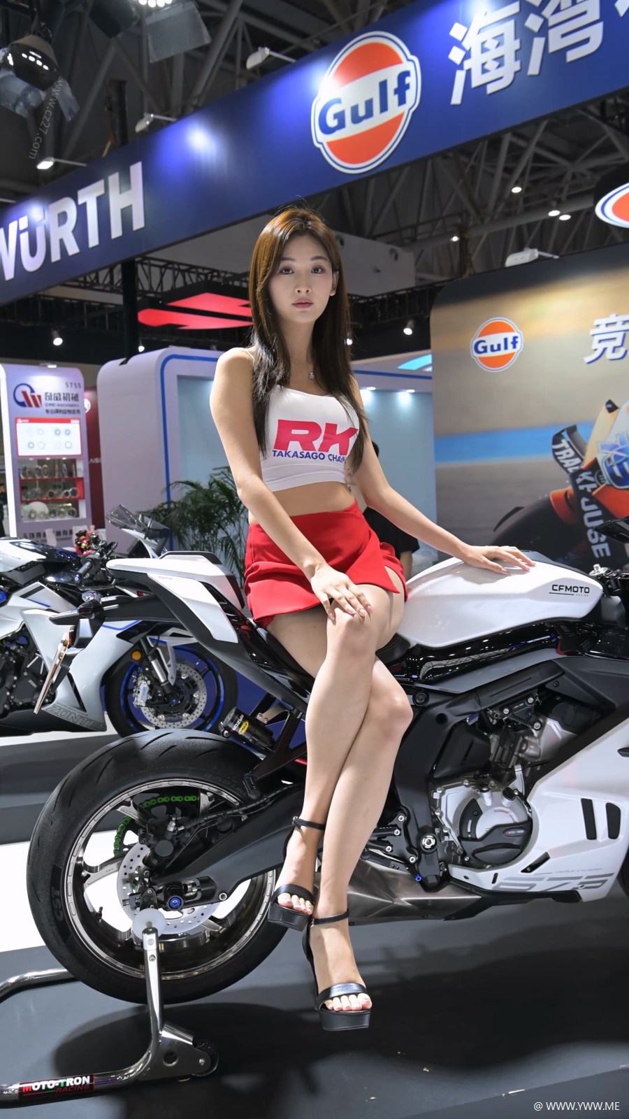 橙子摄影 – RK红裙美腿-3 - HDMISS