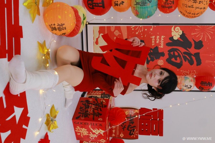 知足小岛 NO.266 绾绾-五福临门·贺新春(无水印)-3 - 脱兔网
