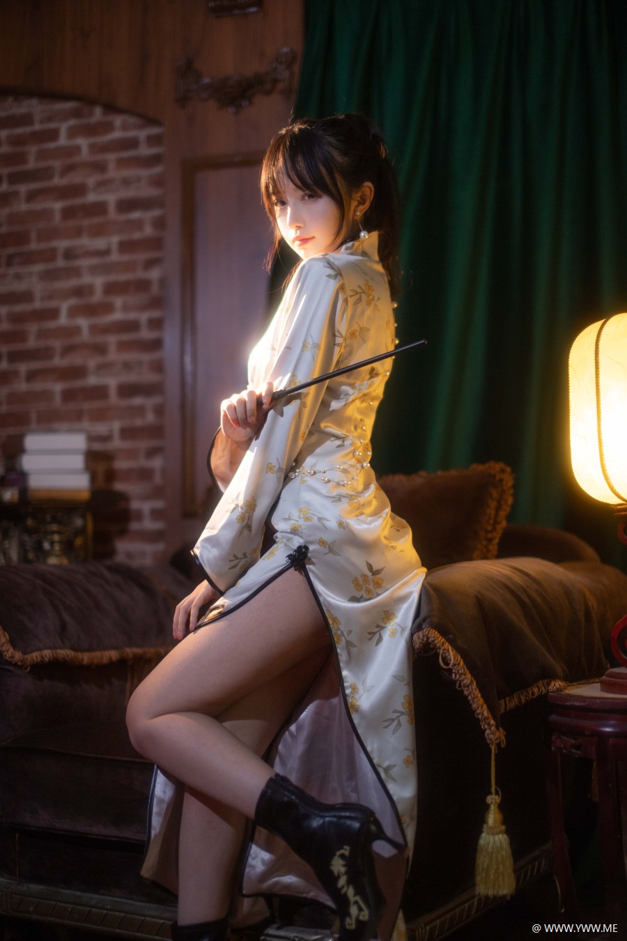 Shika小鹿鹿 – 中秋旗袍-3 - 脱兔网