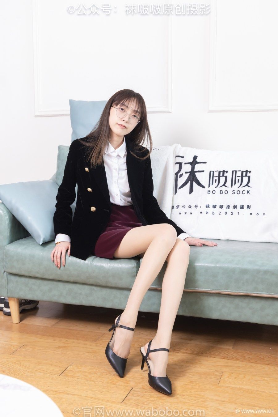 [袜啵啵] NO.686 稚予-ol制服、高跟鞋-1 - 脱兔网
