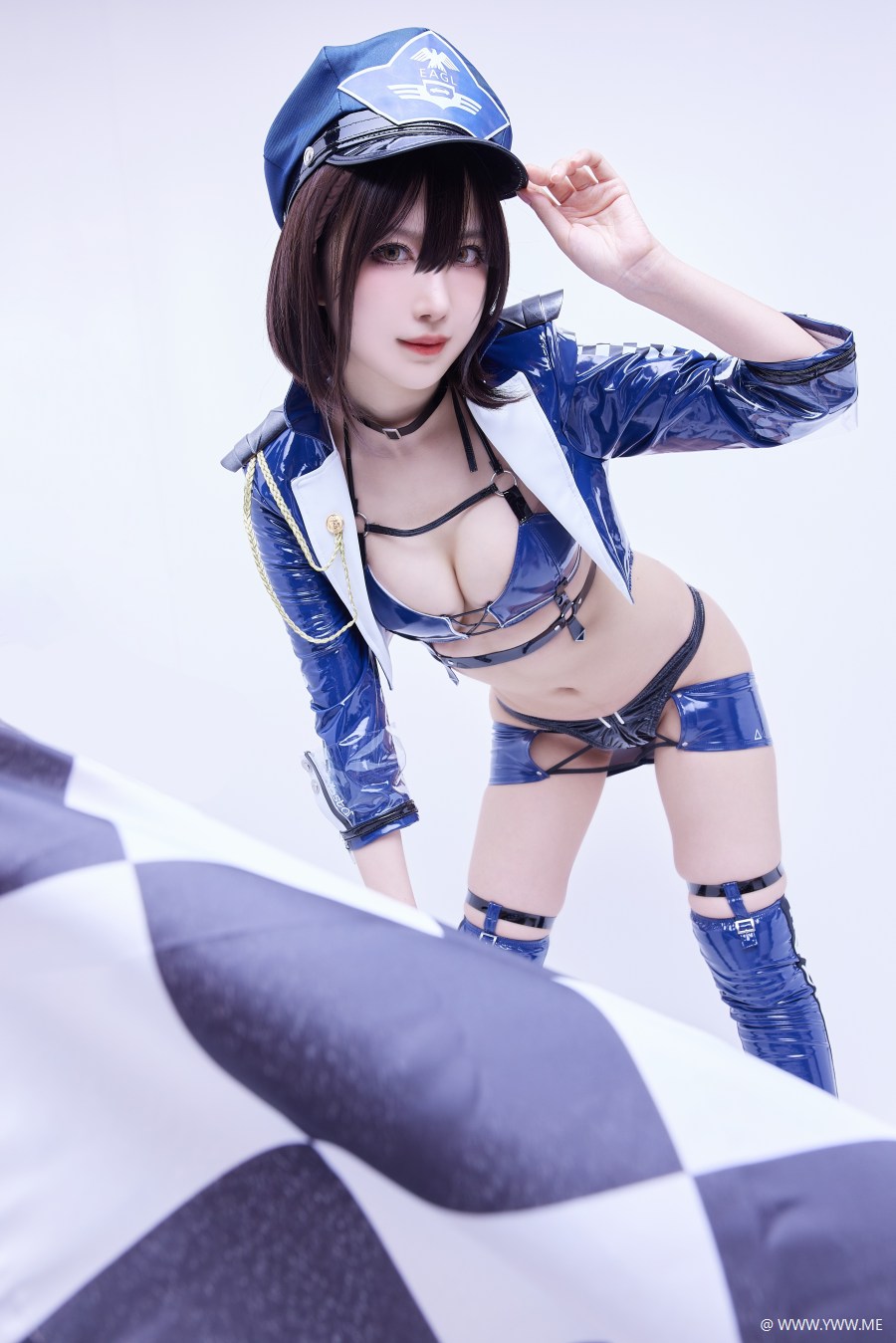 Shika小鹿鹿 – 碧蓝航线 巴尔的摩赛车服-2 - HDMISS