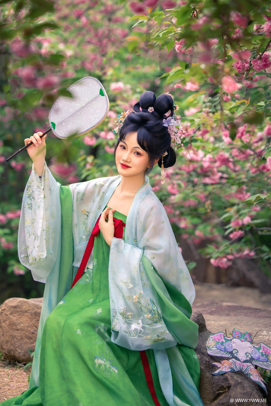 [YWW.ME] 晚樱和紫藤 泡泡小酷-3 - 像素点