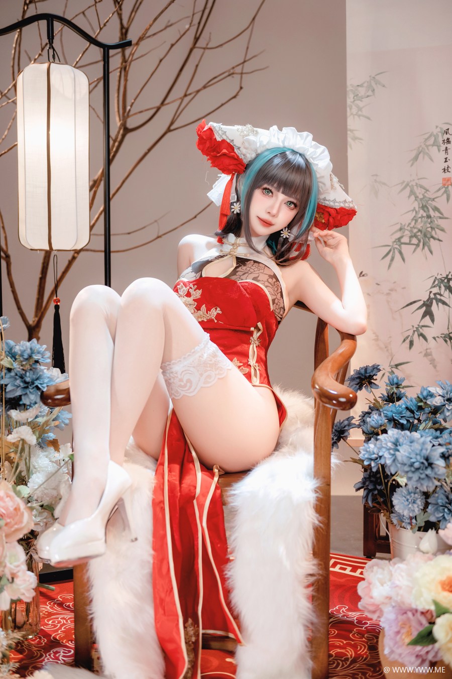 Shika小鹿鹿 – 碧蓝航线 新年柴郡-2 - 尤丝