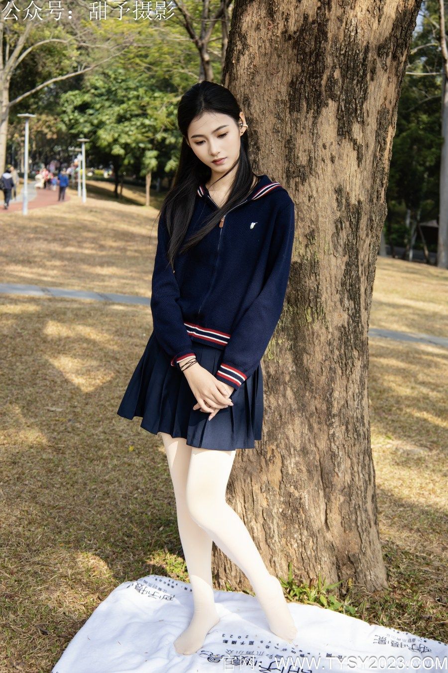 [甜予摄影] NO.350 芝芝-运动鞋、丝袜-2 - HDMISS