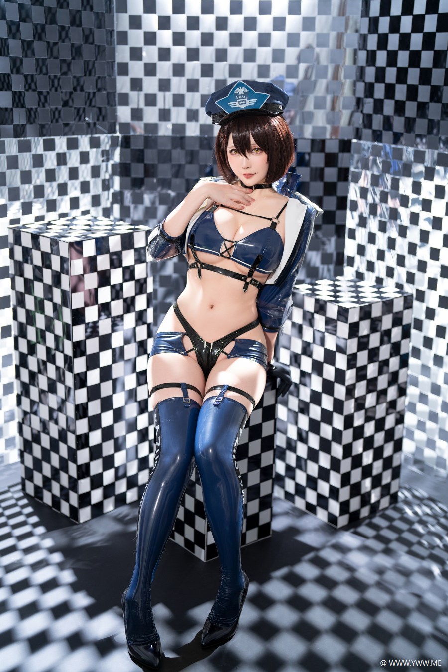 星之迟迟 – 2023 3月计划B 碧蓝航线 巴尔的摩赛车服-2 - HDMISS