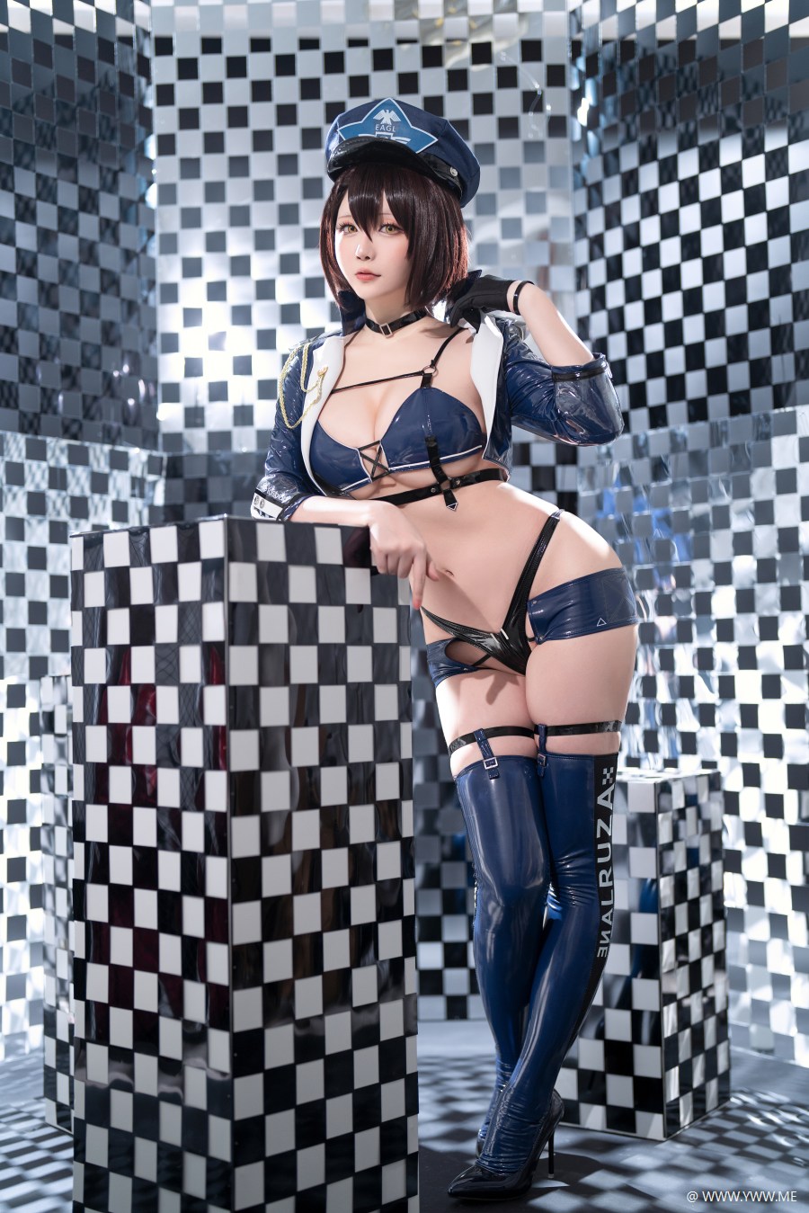星之迟迟 – 2023 3月计划B 碧蓝航线 巴尔的摩赛车服-4 - HDMISS