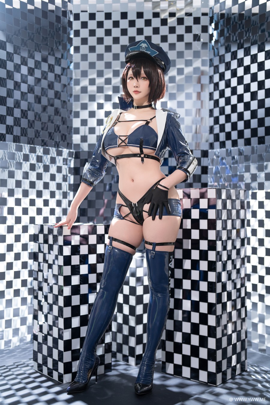 星之迟迟 – 2023 3月计划B 碧蓝航线 巴尔的摩赛车服-3 - HDMISS