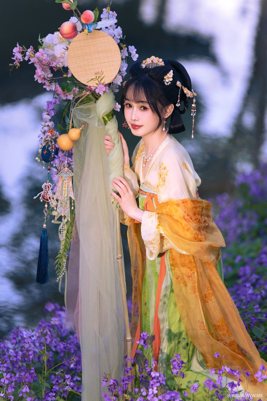 [YWW.ME] 油画二月兰 酸奶加心好好次-1 - 像素点