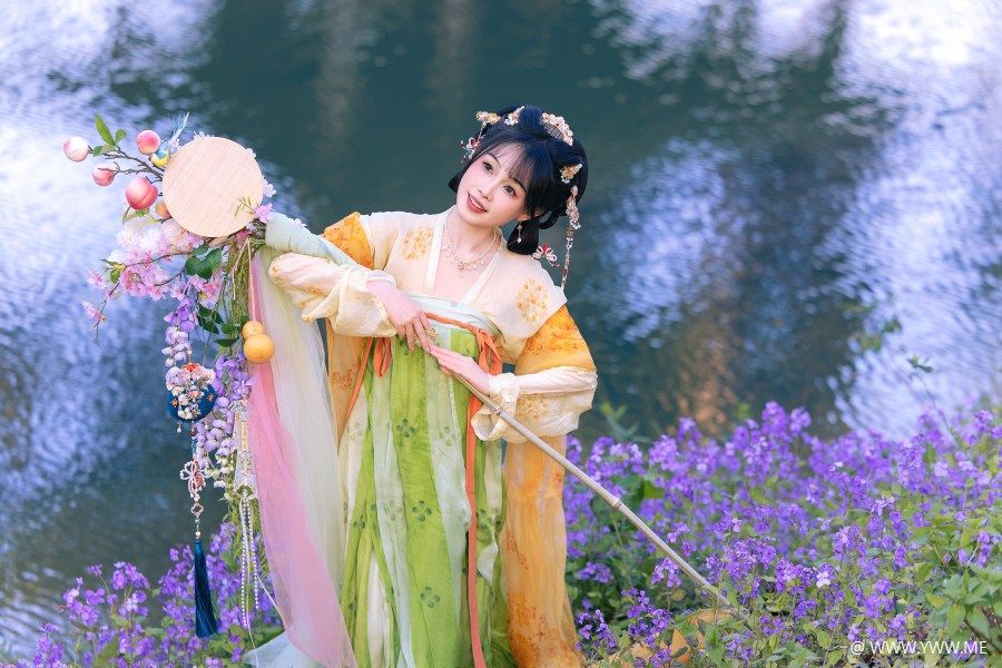 [YWW.ME] 油画二月兰 酸奶加心好好次-4 - 像素点