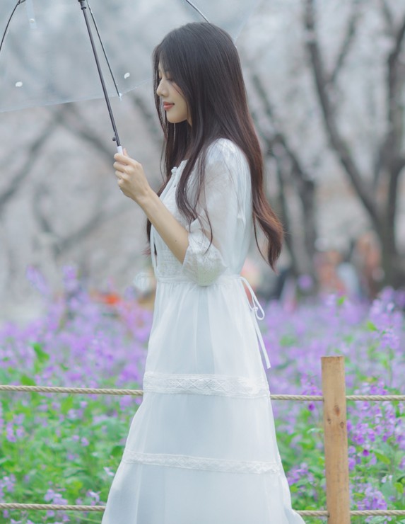 [YWW.ME] 白色樱花 西西