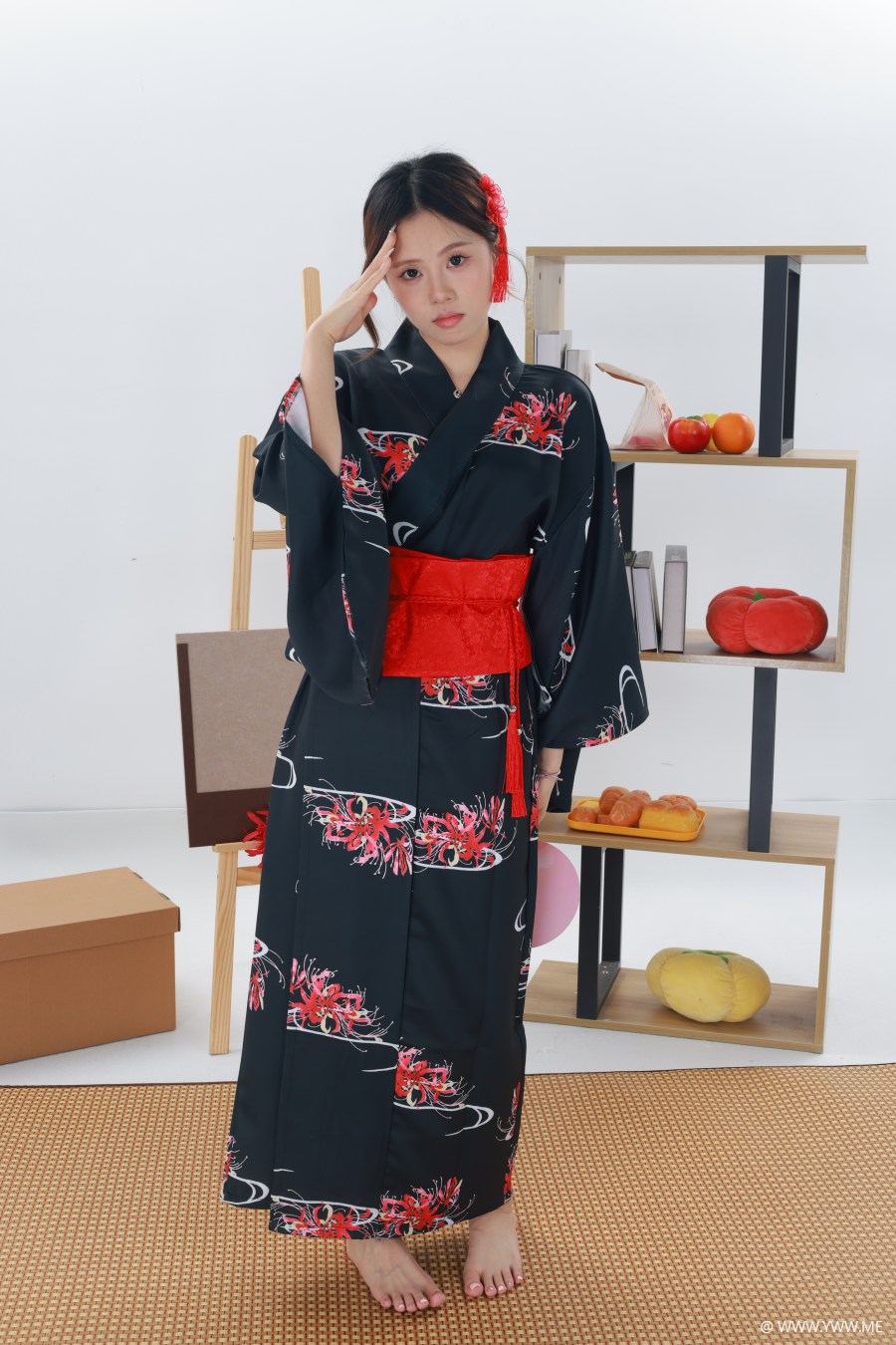 知足小岛 NO.319 画画-花火·夏祭り（无水印）-1 - 尤丝