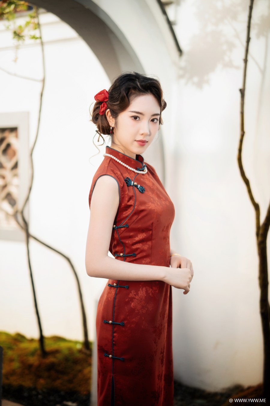 [YWW.ME] 旗袍美女 小小小可-1 - HDMISS