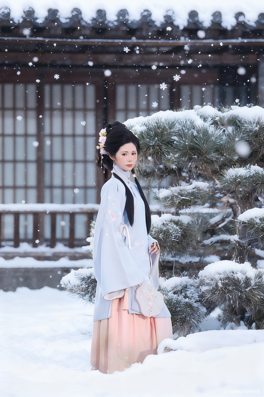 [YWW.ME] 冬日赴雪，赴一场旧梦 是倩雯啊-4 - 脱兔网