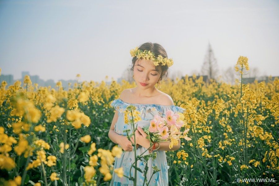 [YWW.ME] 油菜花 愿曦(南京模特版)-1 - 尤丝