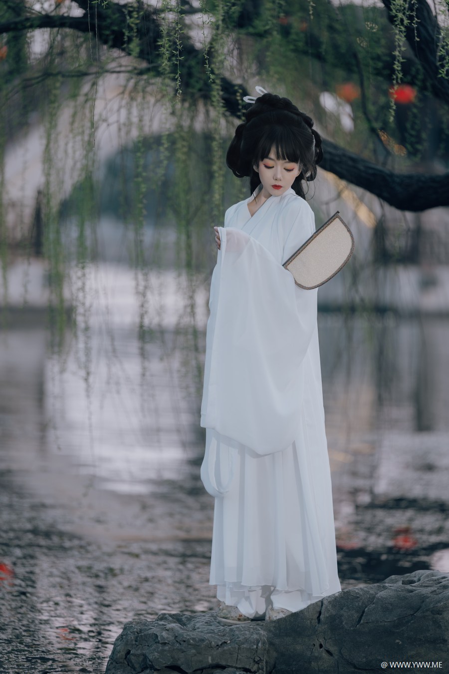 [YWW.ME] 江南春信，白衣归 佳佳-3 - HDMISS