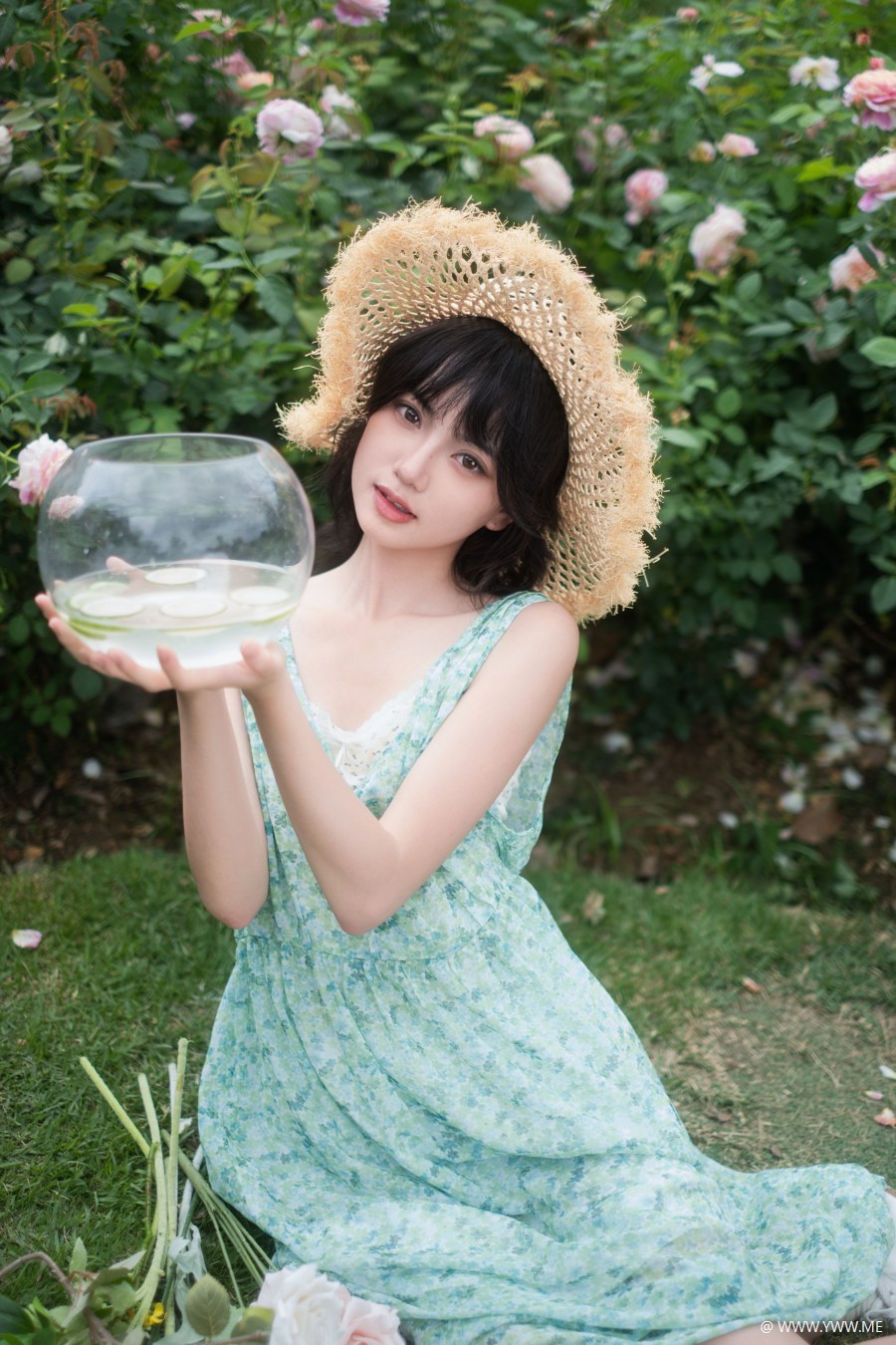 [YWW.ME] 蔷薇与青苹果的夏日 炸鱼Y-4 - 像素点