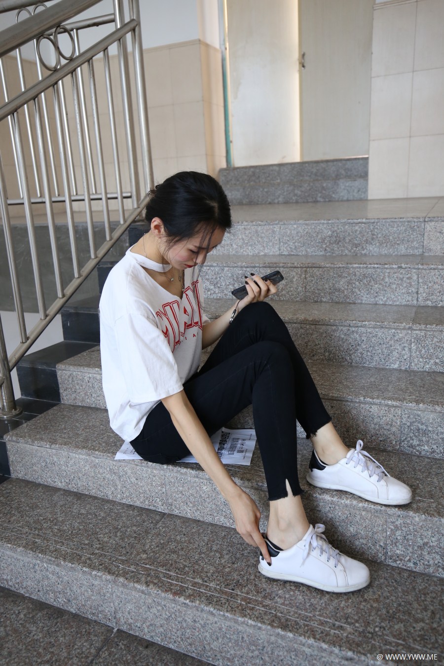 三禾摄影 杂刊 NO.015 学妹短丝船袜-4 - 脱兔网