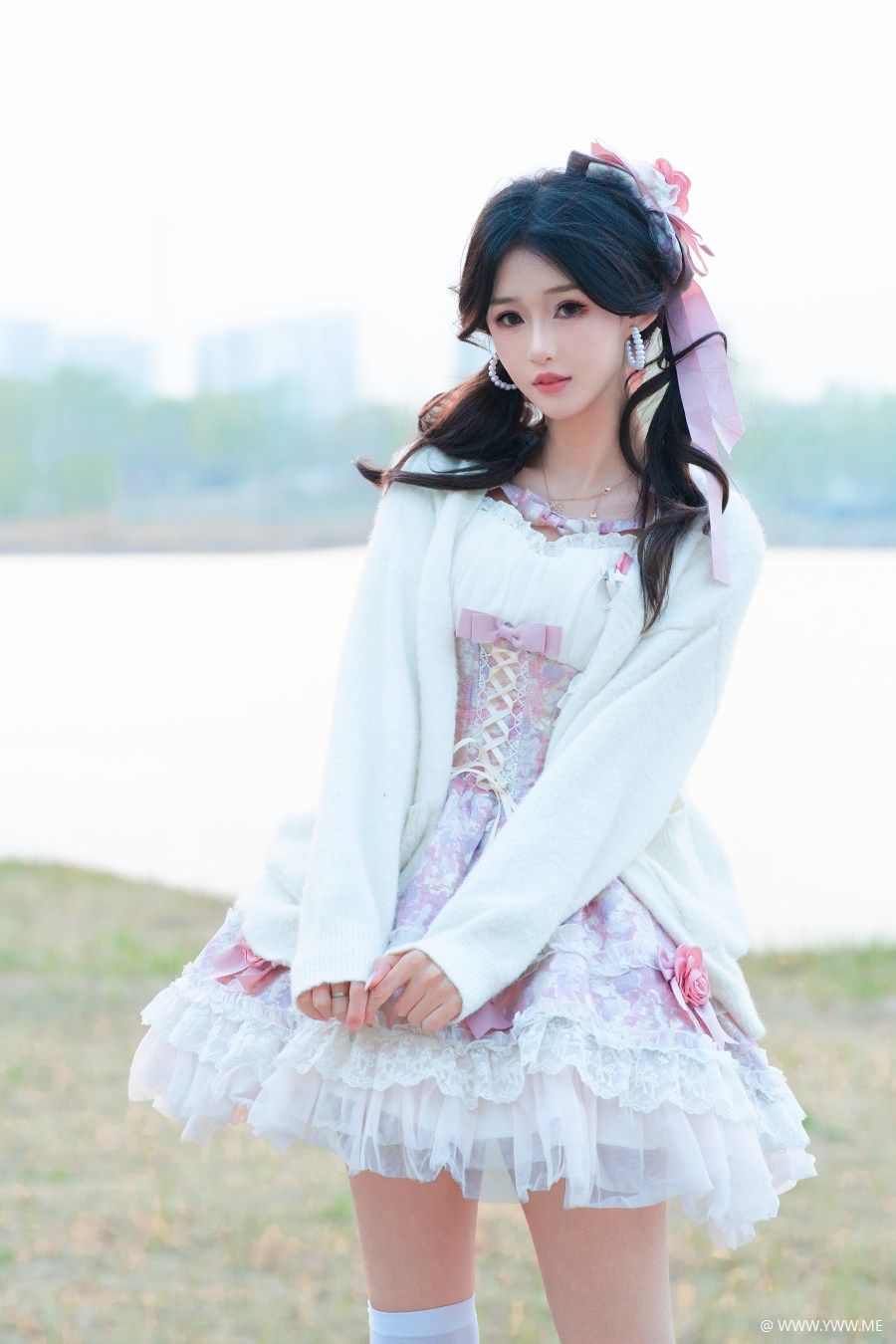 [YWW.ME] 甜系洛丽塔 春日湖岸 童话里的心事独白 林瑜-1 - HDMISS