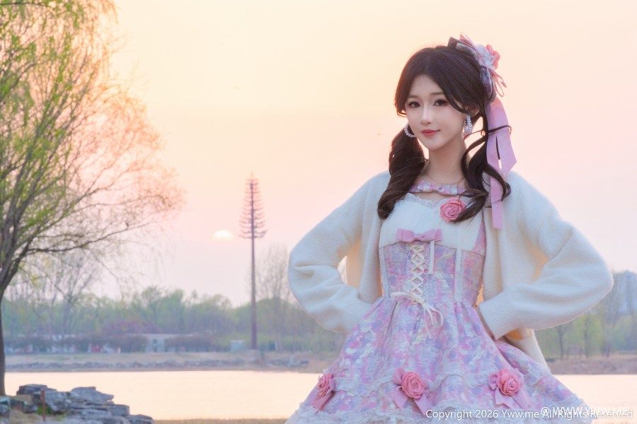 [YWW.ME] 甜系洛丽塔 春日湖岸 童话里的心事独白 林瑜-4 - HDMISS