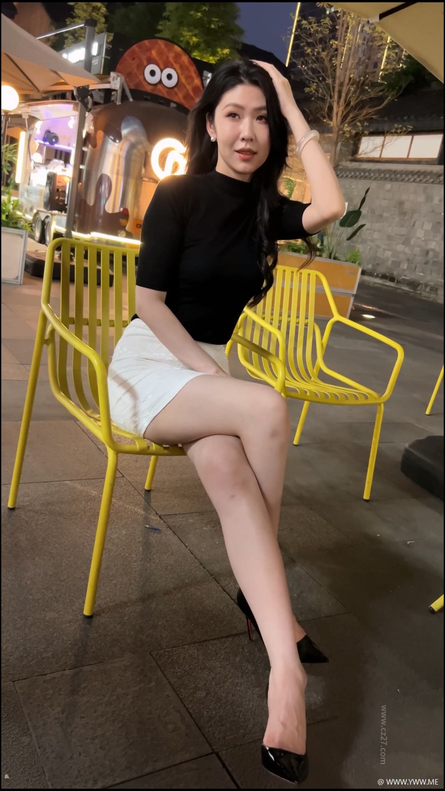 橙子摄影 – 素白美腿（下）-1 - HDMISS