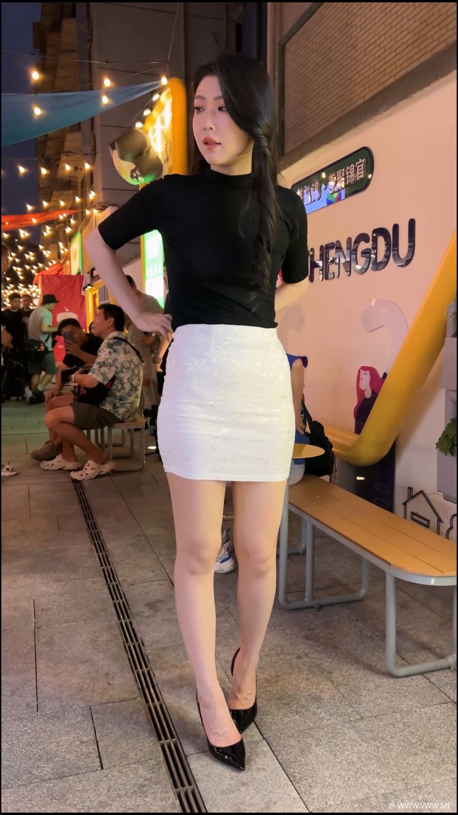 橙子摄影 – 素白美腿（下）-3 - HDMISS