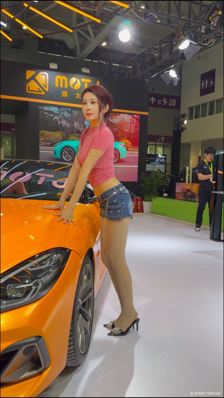 橙子摄影 – 热裤肉丝小乔-1 - 脱兔网
