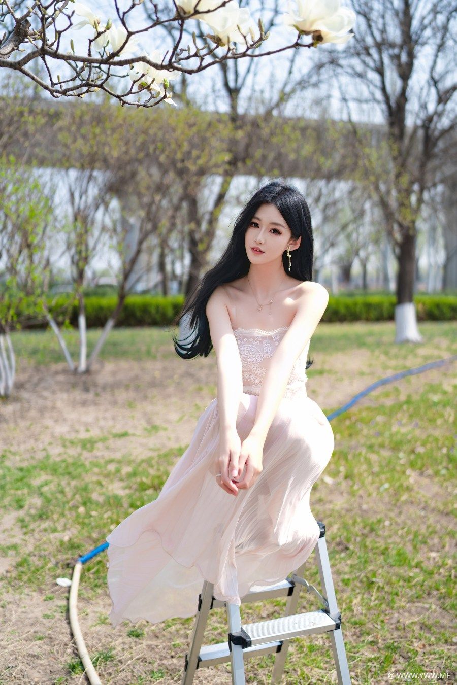[YWW.ME] 玉兰花下 美人如玉 林瑜-1 - 像素点
