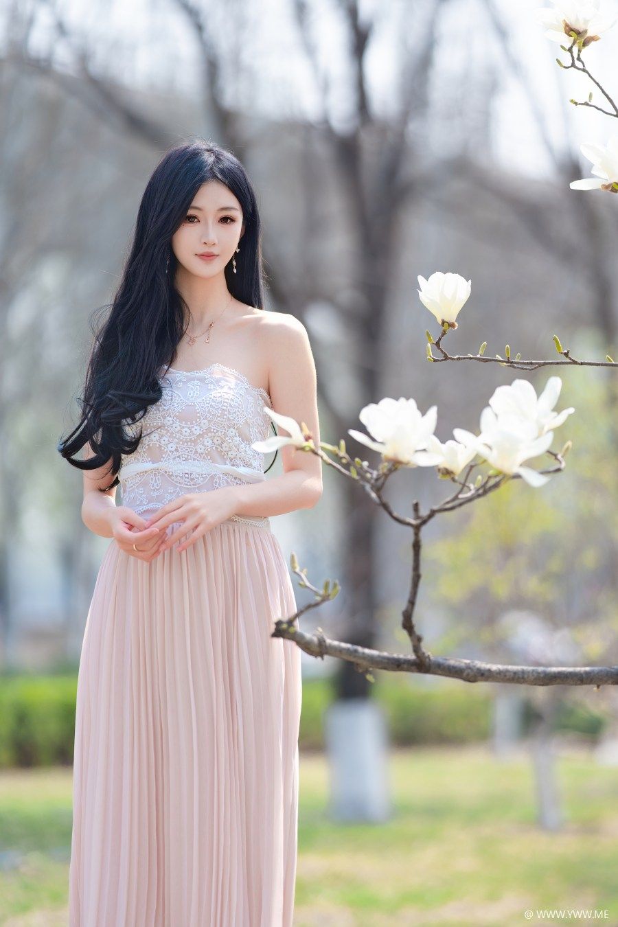 [YWW.ME] 玉兰花下 美人如玉 林瑜-3 - 像素点