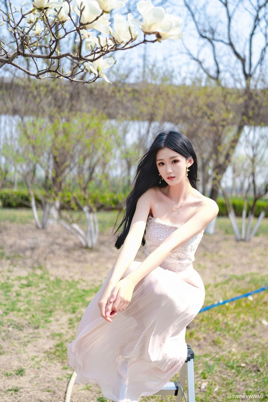 [YWW.ME] 玉兰花下 美人如玉 林瑜-4 - 像素点