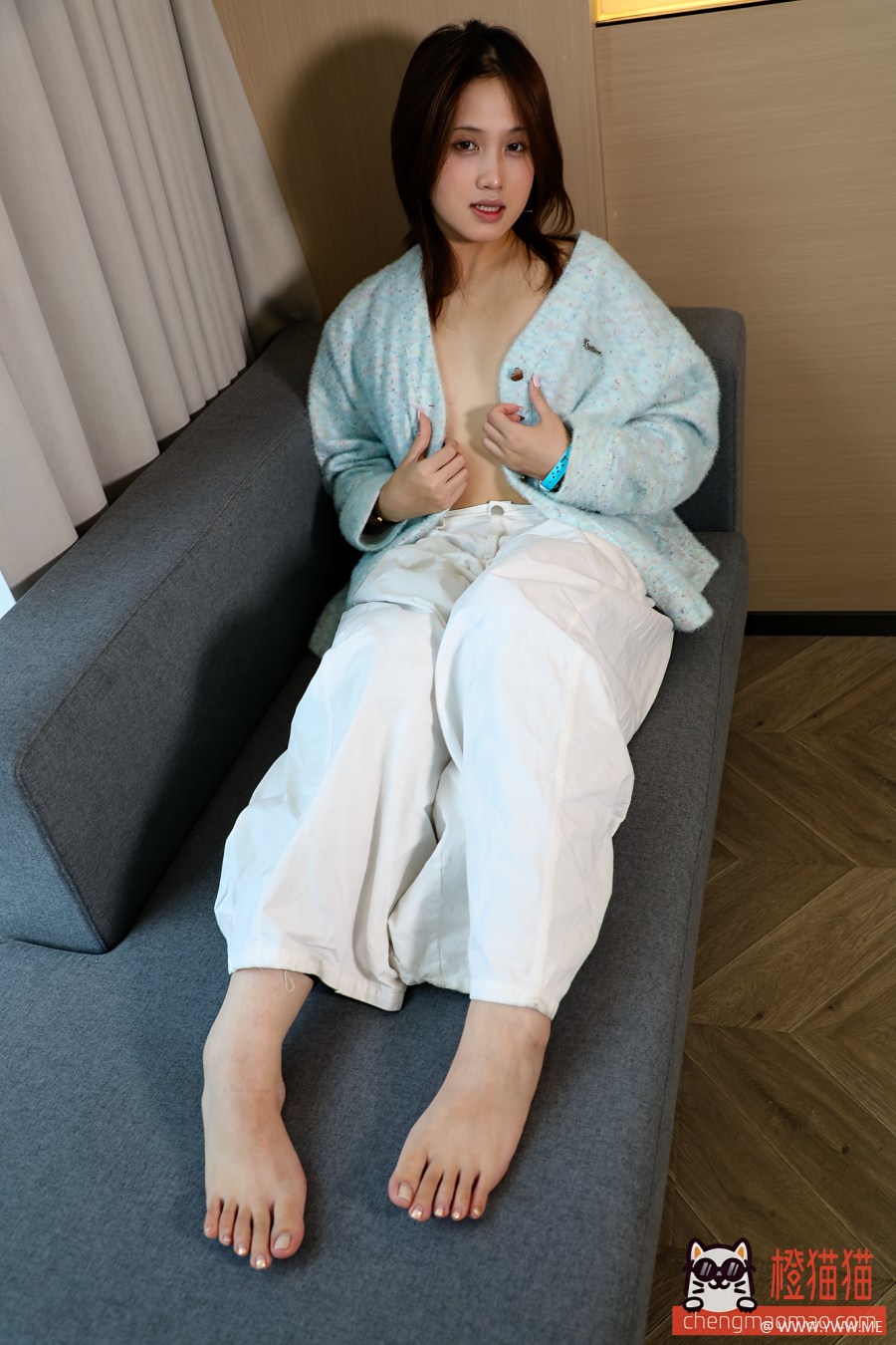 [橙猫猫] 奈奈 – 居家女友感，美呆了-1 - 尤丝