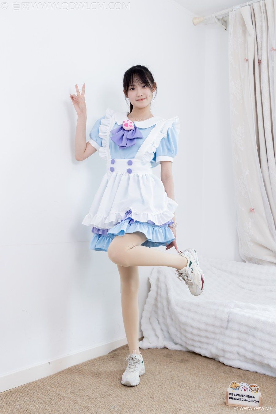 物恋传媒 NO.2704 山奈-女仆装、运动鞋-2 - 尤丝