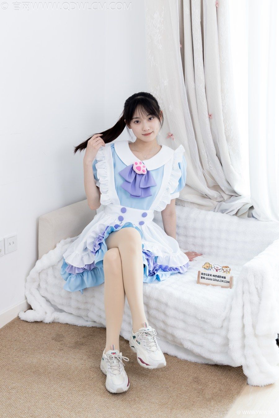物恋传媒 NO.2704 山奈-女仆装、运动鞋-4 - 尤丝