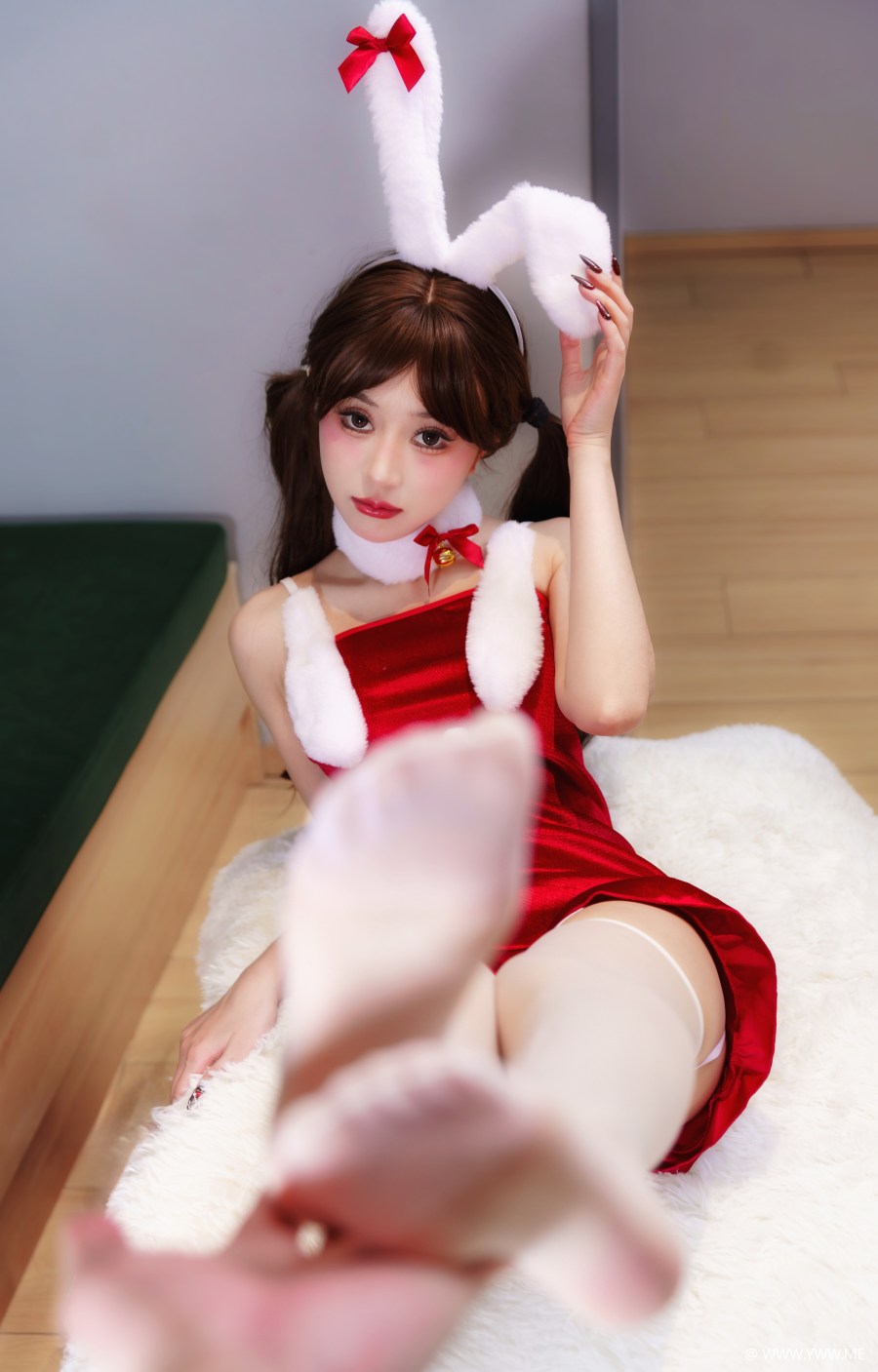 [YWW.ME] 红色小兔叽 邓邓（摆烂版）-2 - 脱兔网