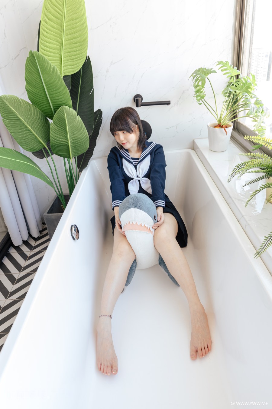 三禾摄影 杂刊 NO.045 JK美少女裸足-1 - HDMISS