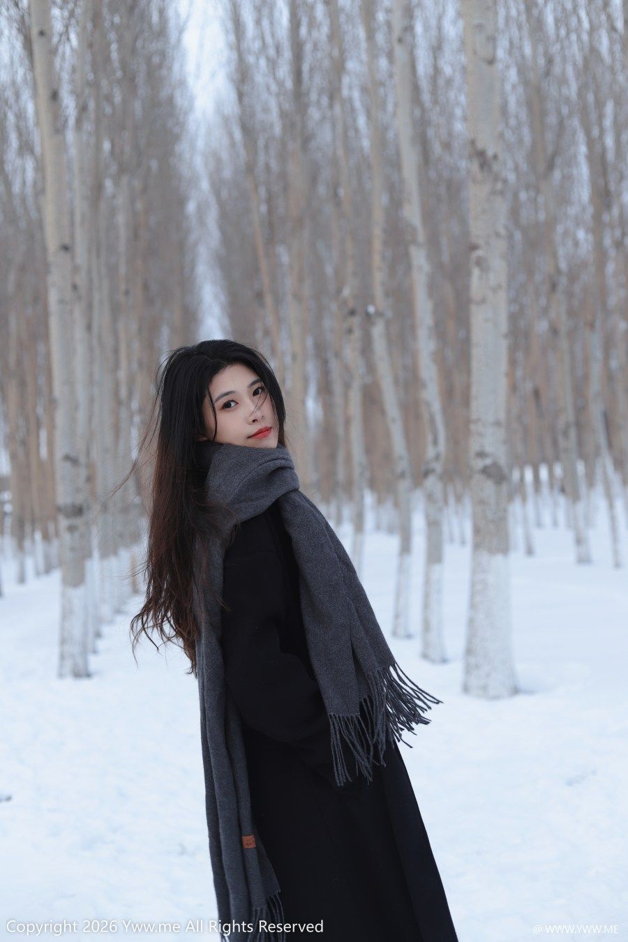 [YWW.ME] 白雪中的你-1 - 像素点